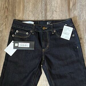 $280 JUST CAVALLI Jeans slim regular size 25 White DIAMOND Made in Italy